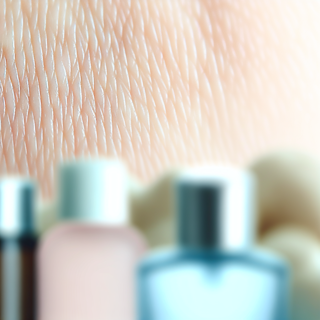 A gentle, hydrating skincare routine image.