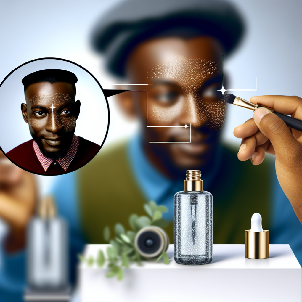 A woman applying hydrating serum daily.