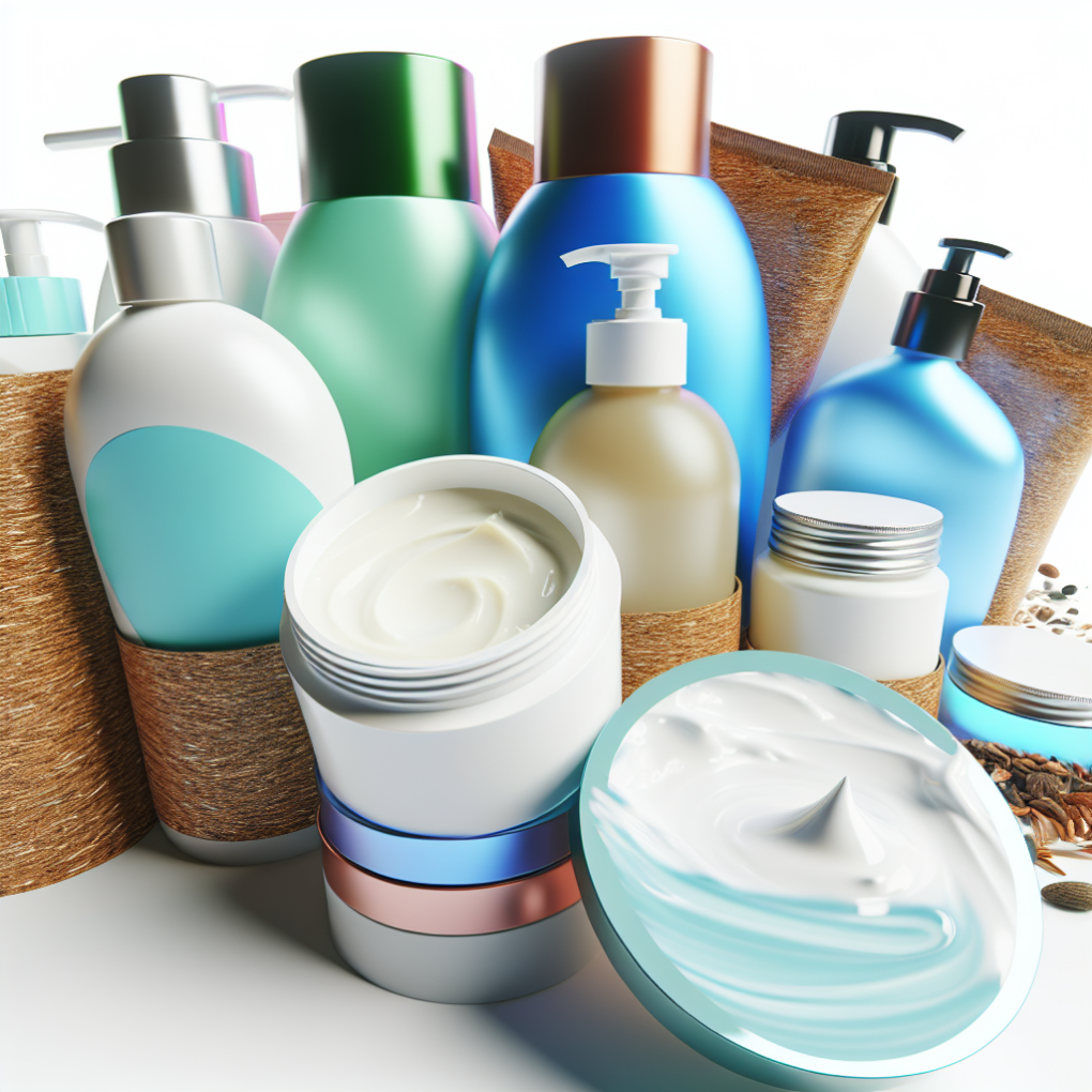 Eco-friendly beauty products with natural ingredients.